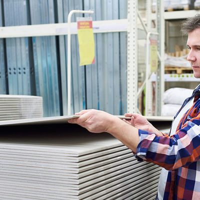 سعر جيد 4x8 12mm ألواح الجبس مقاومة للماء للسقف الزخرفي الانترنت