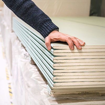 سعر جيد 12.5mm مدبب ورقة الحافة ورقة الجبس لبناء نظام السقف الانترنت