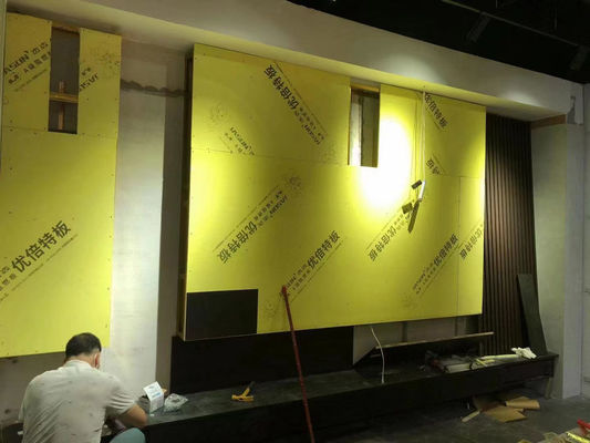 سعر جيد تواجه الألياف الزجاجية مدبب الحافة ألواح الجبس ، الجبس 12.5 مم الجصي OEM الانترنت