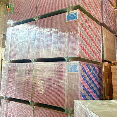 سعر جيد 9 ملم / 12 ملم / 15 ملم المقاومة للنار ألواح الجبس غير قابلة للاشتعال ألواح الجبس الانترنت