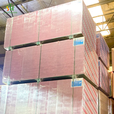 سعر جيد SUNHOUSE فئة A1 ألواح الجبس المقاومة للنار 1220X2440Mm 12Mm ألواح الجص الجدار الجاف المقاومة للنار الانترنت