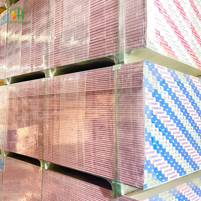 سعر جيد بيع بالجملة 12Mm ألواح الجيبسوم الجدار الجاف 9.5Mm/10.5Mm/12Mm ألواح الجبس المقاومة للحريق غير القابلة للاحتراق الانترنت