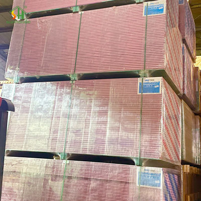 المبيعات المباشرة الجدار الجاف ألواح الجبس المقاومة للحريق 9.5Mm/10.5Mm/12Mm 1200X2400Mm الحائط الجبس