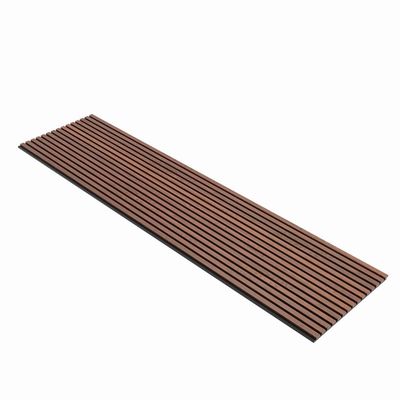 سعر جيد 122x2440mm الصوتية الخشبية شرائح الحائط MDF لوحة للزينة الداخلية الانترنت