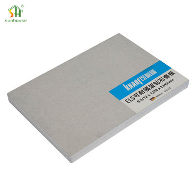 سعر جيد 9.5 ملم لوح الجبس الخفيف 1220x2440 ملم 4x8ft لوحة الجص سهلة التثبيت لوحة داخلية الانترنت