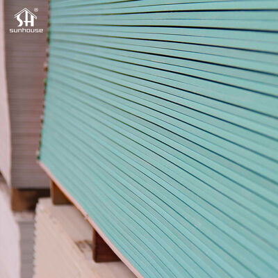 سعر جيد بيع مباشر Sunhouse 4X8Ft لوحة الجبس المقاومة للماء القياسية للتزيين الخارجي للتطبيق الخارجي مصنوعة من الجبس الانترنت