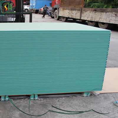 سعر جيد بناء المكاتب الجدار الجاف ألواح الجص 9.5mm النمط الصناعي للسقوف الجدران الحوائط الداخلية الانترنت